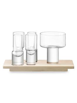 商品LSA | Vodka 6-Piece Glass Serving Set,商家Saks Fifth Avenue,价格¥1132图片
