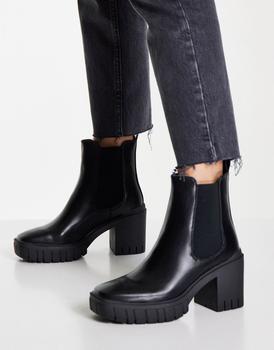 悦木之源北京, Origins | Origins Edison mid heel chelsea boot in black商品图片 7.9折