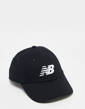 New Balance | New Balance logo baseball cap in black商品图片,