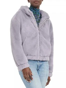 UGG | Mandy Faux Fur Zip-Front Hoodie 