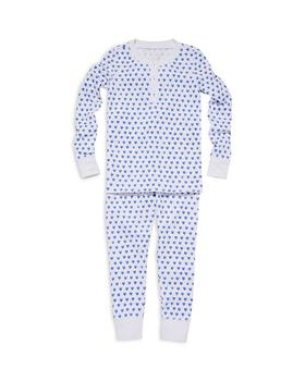商品Unisex Heart Pajama Set - Baby, Little Kid, Big Kid图片