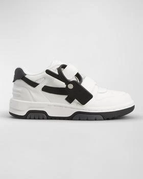 Off-White | Kid's Out Of Office Leather Sneakers, Size Toddler/Kids 