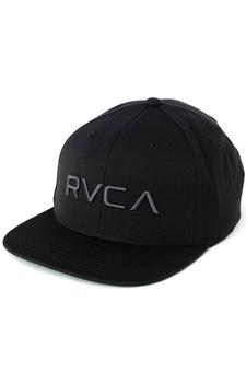 推荐RVCA Twill ll Snap-Back Hat - Black/Charcoal商品