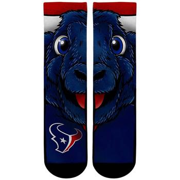 商品Rock 'Em | Youth Boys and Girls Houston Texans Split Face Mascot Multi Crew Socks,商家Macy's,价格¥129图片