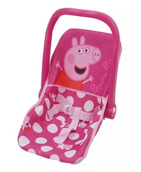 Peppa Pig | Baby Doll Pink White Dots Car Seat,商家Macy's,价格¥98