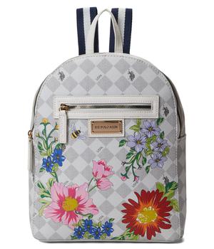 U.S. POLO ASSN. | Floral Diamond Backpack商品图片,4.6折