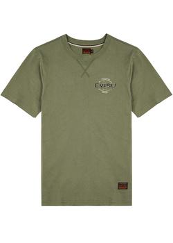 Evisu | Printed cotton T-shirt商品图片,
