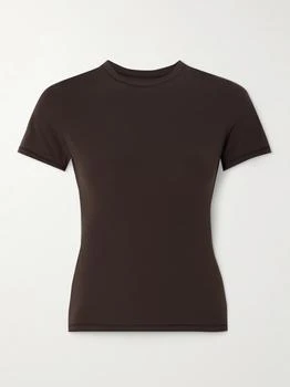 SKIMS | Fits Everybody T 恤 （颜色：espresso）,商家NET-A-PORTER,价格¥344