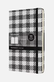 Moleskine | Moleskine Blend Plaid Fabric Large Ruled Notebook,商家Urban Outfitters,价格¥173