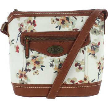 B.O.C. Born Concepts | B.O.C. Born Concepts Womens Mikado Faux Leather Floral Print Crossbody Handbag商品图片,2.5折, 独家减免邮费