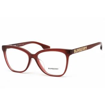 推荐Burberry Women's Eyeglasses - Bordeaux Plastic Frame Fixed Nose Pads - 0BE2364F 4022商品