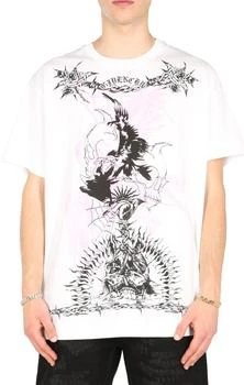 推荐Givenchy Gothic Graphic Printed T-Shirt商品