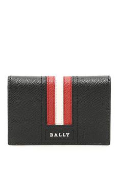bally钱包腰包, Bally | Bally Logo Embossed Striped Wallet商品图片 6.7折