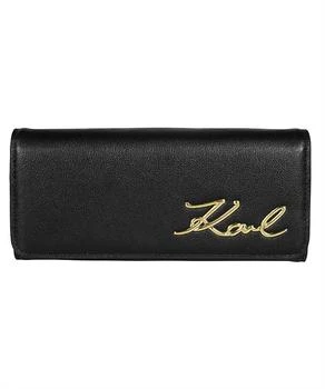 推荐Karl lagerfeld k/signature continental flap wallet商品