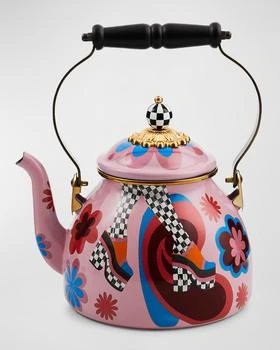 MacKenzie-Childs | Go Go 2-Quart Tea Kettle,商家Neiman Marcus,价格¥1305