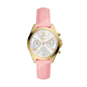 Fossil | Fossil Women's Modern Courier Chronograph, Gold-Tone Stainless Steel Watch商品图片,3.5折