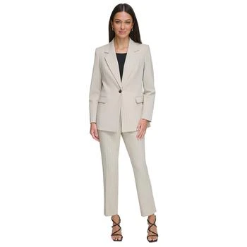 DKNY | Women's Notched Collar One-Button Blazer 