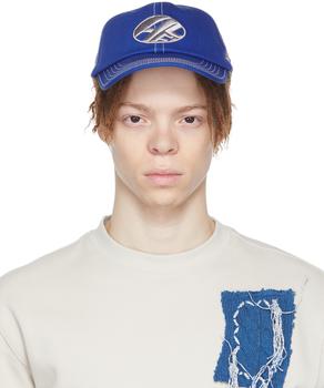 ADER error, ADER error | Blue & Gray Distort Cap商品图片 