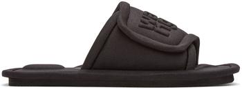 亚历山大王鞋, Alexander Wang | Black Padded Lana Slippers商品图片 