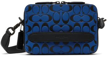 商品Coach | Blue Charter Crossbody Hybrid Messenger Bag,商家SSENSE,价格¥1720图片