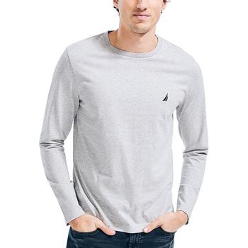 Nautica | Men's J-Class Logo Classic-Fit Crew Long-Sleeve T-Shirt商品图片,