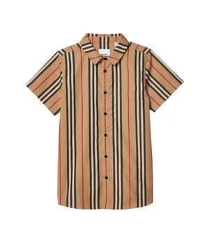 Burberry | Fredrick Icon Short Sleeve Shirt (Little Kids/Big Kids) 