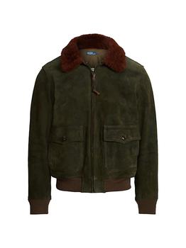 ralph lauren jacket代购, Ralph Lauren | Roughout Suede Jacket商品图片 满$250减$50, 满减