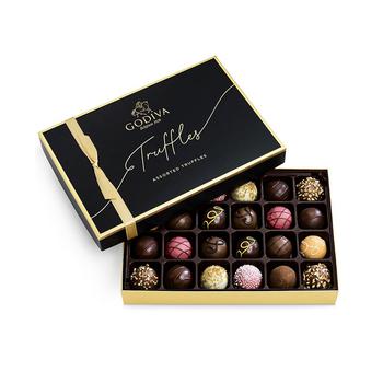 Godiva | Signature Truffles Gift Box, 24 Piece商品图片,额外7折, 额外七折