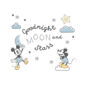 商品Lambs & Ivy | Disney Baby Moonlight Mickey Mouse Blue/Black Wall Decals/Stickers,商家Macy's,价格¥144图片