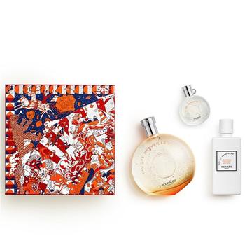爱马仕香水真假, Hermes | (新包装)Hermes爱马仕橘彩星光淡香水100ml+ 橘彩星光淡香水7.5ml+ 身体乳80ml 礼盒套装 Hermes Eau des Merveilles Set商品图片 额外9折x额外9.5折, 额外九折, 额外九五折