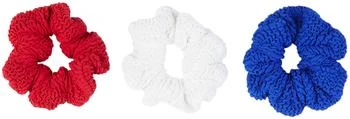 Hunza G | SSENSE Exclusive Three-Pack Kids Multicolor Scrunchies,商家Ssense US,价格¥146