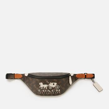 商品Coach Men's Charter Belt Bag 7 - Truffle/Chalk图片
