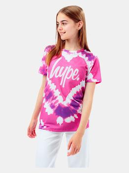 推荐Girls Tie Dye Heart T-Shirt商品