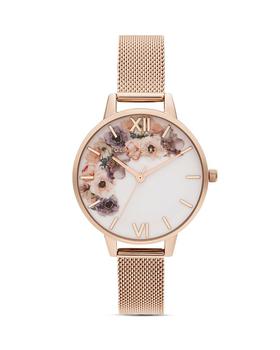 推荐Watercolour Florals Watch, 34mm商品