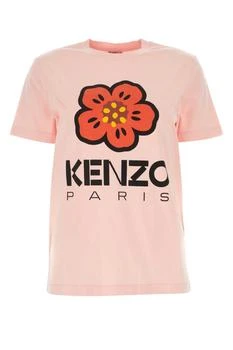 Kenzo | Kenzo Logo Printed Crewneck T-Shirt,商家Cettire,价格¥818