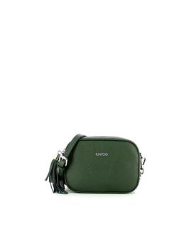 推荐Green  Leather Armonia Camera Bag w/Two-tone Tassel商品