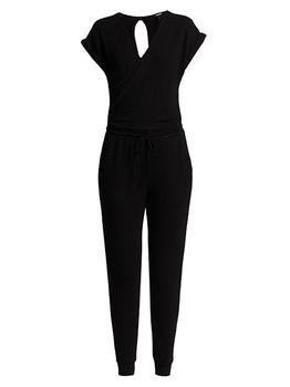 商品Monrow | Drawstring Wrap Jumpsuit,商家Saks Fifth Avenue,价格¥1004图片