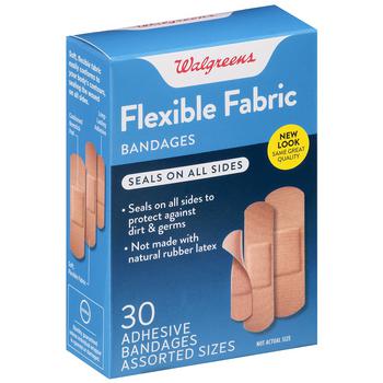 商品Flexible Fabric Bandages Assorted图片