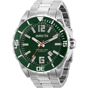 Invicta | Pro Diver Automatic Green Dial Mens Watch 39415商品图片,0.3折