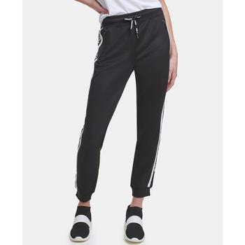 商品Karl Lagerfeld Paris | Women's Block Letter Logo Taping Jogger,商家Macy's,价格¥634图片