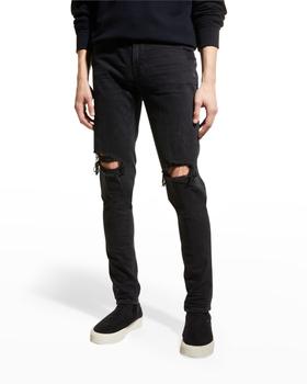 推荐x Tyler Herro Men's Zack Stacked Skinny Jeans商品