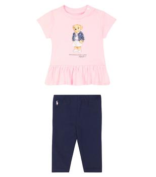 推荐婴幼儿 — Polo Bear T恤和紧身裤套装商品