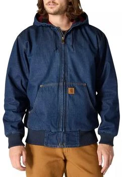 Carhartt品牌, 商品Carhartt Men's Denim Duck Active Full-Zip Jacket, 价格¥1135