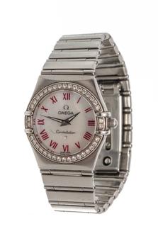 欧米茄星座怎么样, [二手商品] Omega | Omega Silver Constellation Quadrella Watch商品图片 
