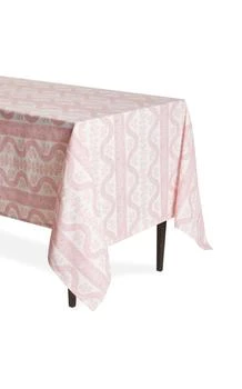 MoDA | Moda Domus - x Sister Parrish Dolly Linen Tablecloth - Pink - Moda Operandi,商家Fashion US,价格¥5278