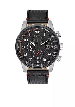 美国西铁城, Citizen | Chronograph Leather Date Watch商品图片 7.5折