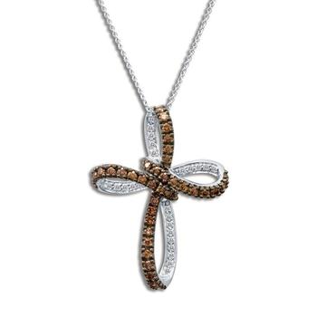 商品Le Vian | Ladies' Chocolate Diamonds Fashion Pendant in 14k Vanilla Gold,商家Jomashop,价格¥9275图片