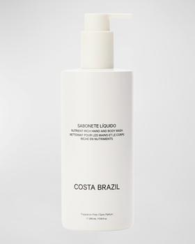 商品Costa Brazil | Sabonete Liquido Nutrient Rich Hand and Body Wash, 11 oz. - Fragrance Free,商家Neiman Marcus,价格¥344图片