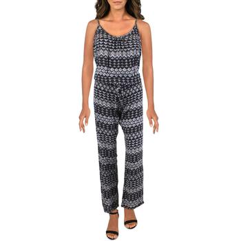 Red Carter | Red Carter Womens Printed Scoop Neck Jumpsuit Swim Cover-Up商品图片,1.9折起, 独家减免邮费
