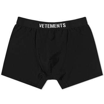 推荐VETEMENTS Logo Boxer Short商品
